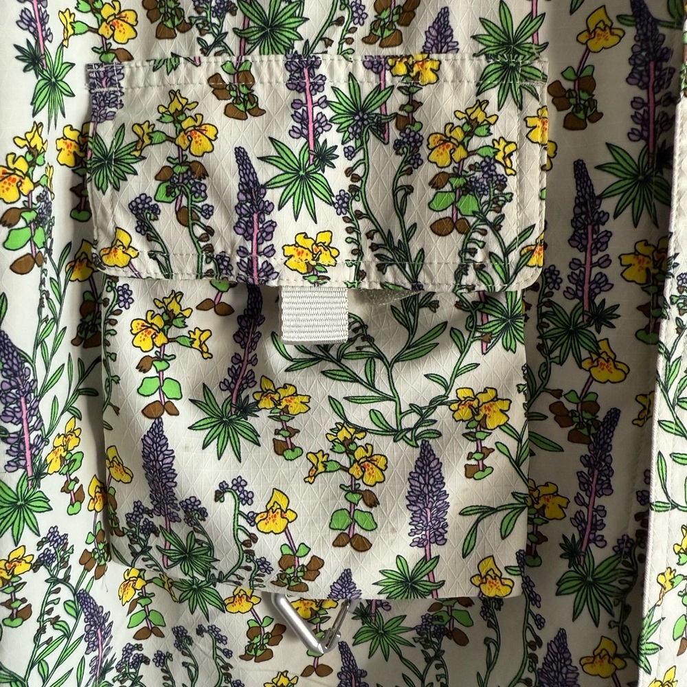 Nike ACG ‘Snowgrass’ Multicolor Floral Men's Casual Shirt - Picture 4 of 9